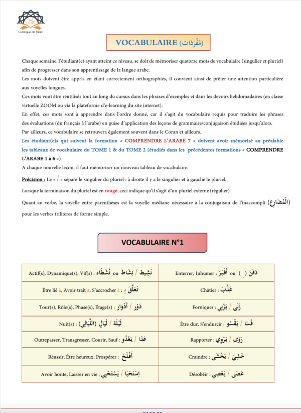 Manuel Numérique - Comprendre L'Arabe 7 – Image 9